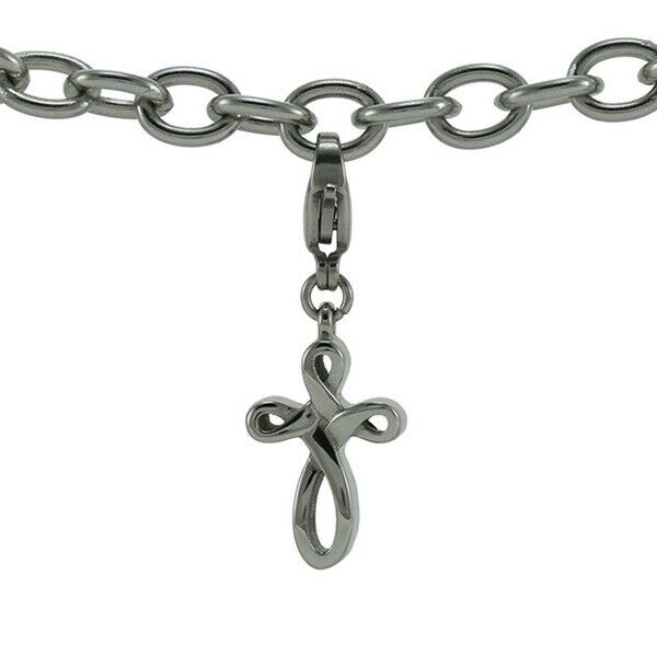 Cross hot sale infinity bracelet