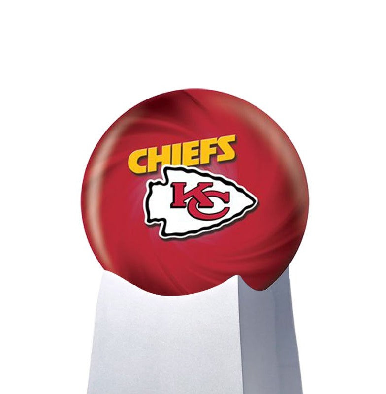 Football Team Cremation Urn and Kansas City Chiefs Ball Decor with Custom  Metal Plaque – Fan Memorials