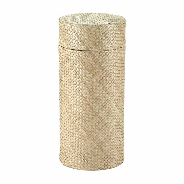 At Peace Memorials Woven Naturals Palm Tan Scattering Urn for Ashes 200 cubic inches