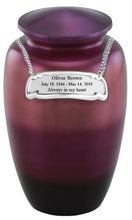 Load image into Gallery viewer, At Peace Memorials Pink Ombre Cremation Urn for ashes 200 CI
