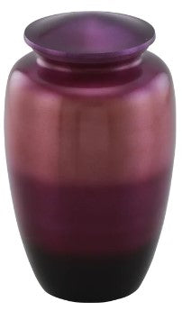 At Peace Memorials Pink Ombre Cremation Urn for ashes 200 CI