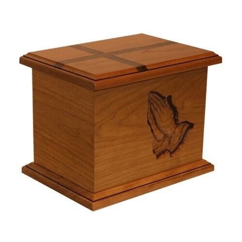 Large/Adult 225 Cubic Inch Inspiration Cherry Funeral Cremation Urn-Made in USA