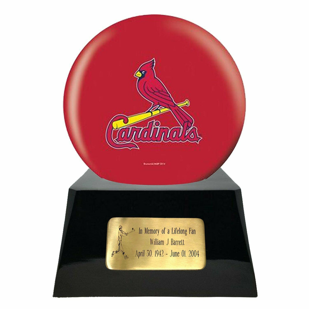 St Louis Cardinals Sports Team Adult Baseball Funeral Cremation Urn For Ashes