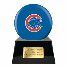 Load image into Gallery viewer, Chicago Cubs Sports Team Adult Metal Baseball Funeral Cremation Urn For Ashes
