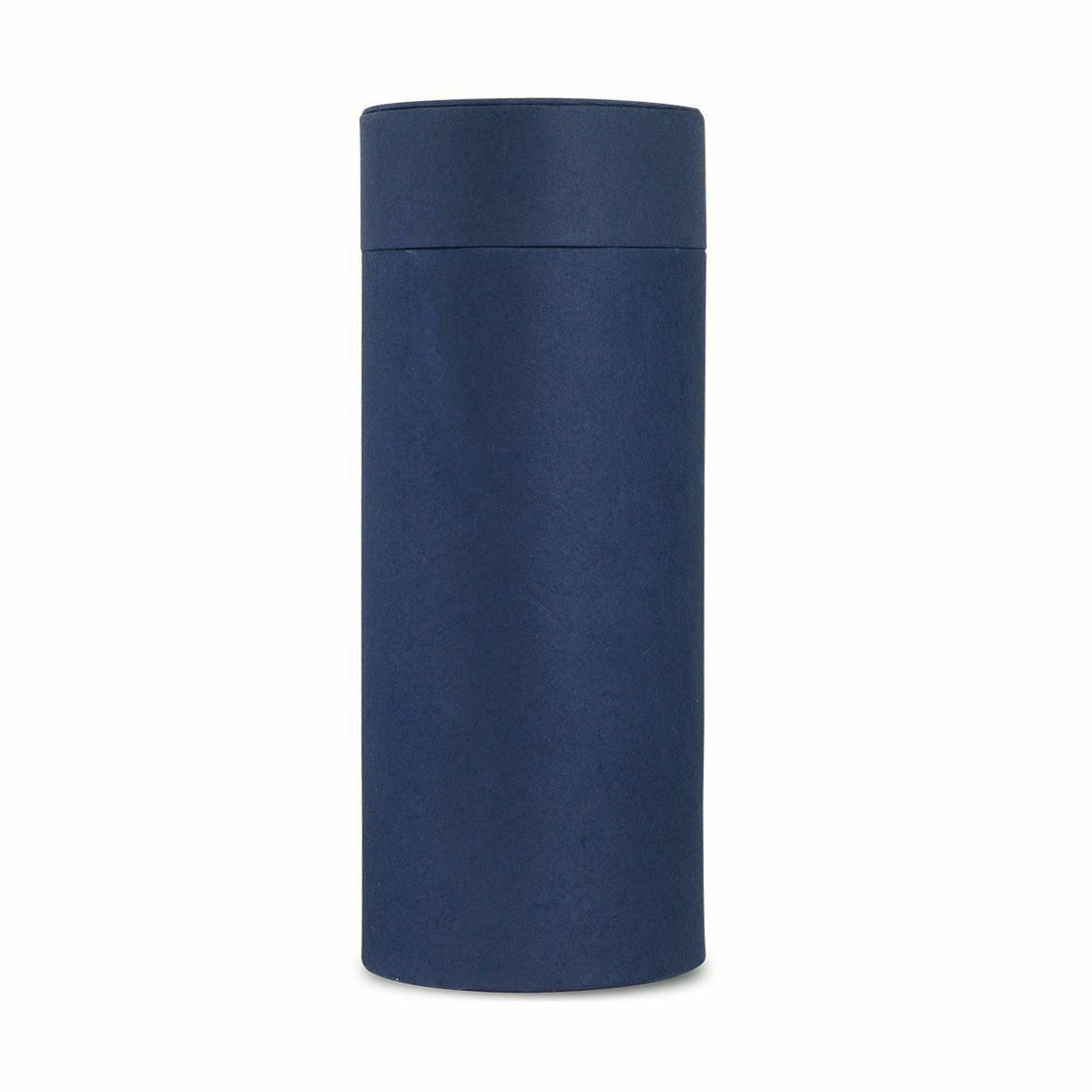 Large/Adult 250 Cubic Inch Blue Scattering Tube Biodegradable Cremation Urn