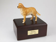 Load image into Gallery viewer, Golden Retriever Standing Pet Cremation Urn Available in 3 Diff Colors &amp; 4 Sizes
