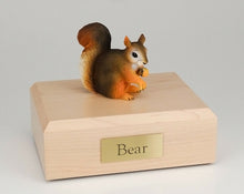 Load image into Gallery viewer, Squirrel Figurine Wildlife Cremation Urn Available in 3 Diff. Colors &amp; 4 Sizes
