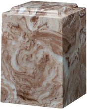 Load image into Gallery viewer, Large/Adult 220 Cubic Inch Windsor Cafe Cultured Marble Cremation Urn for Ashes
