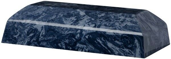 Large/Adult 298 Cubic Inch Midnight Blue Zenith Cultured Marble Cremation Urn