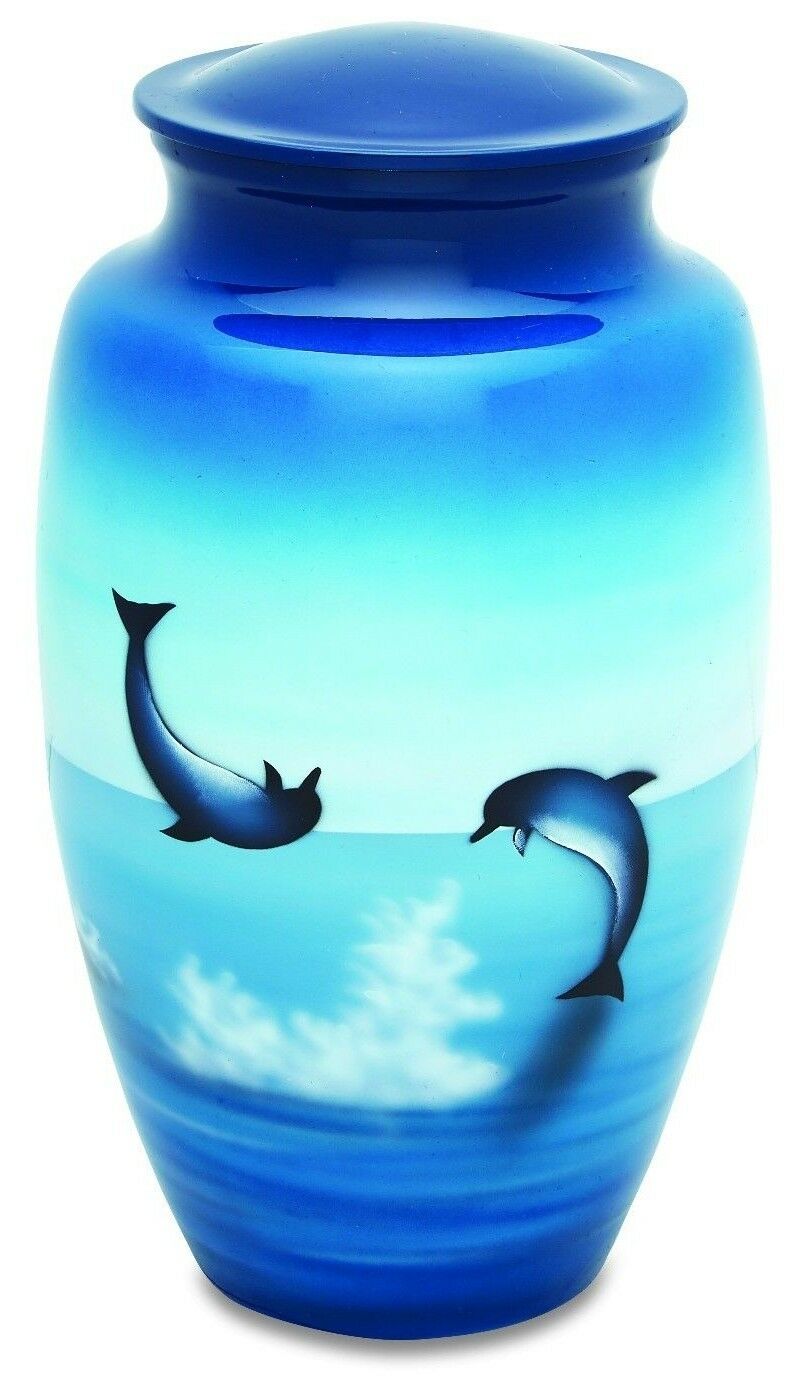 Frolicking 2024 Dolphins Adult Urn