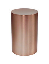 Load image into Gallery viewer, Large/Adult 200 Cubic Inches Silver Color Stainless Steel Cylinder Cremation Urn
