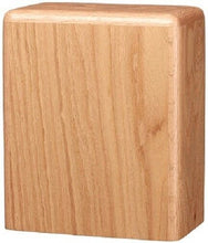 Load image into Gallery viewer, Large/Adult 200 Cubic Inch Harmony Natural Cherry Maple Cremation Urn for Ashes
