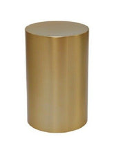 Load image into Gallery viewer, Large/Adult 200 Cubic Inches Silver Color Stainless Steel Cylinder Cremation Urn
