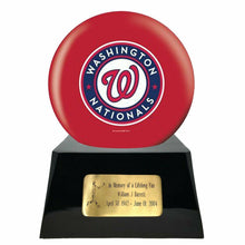 Load image into Gallery viewer, Washington Nationals Sports Team Adult Baseball Funeral Cremation Urn For Ashes
