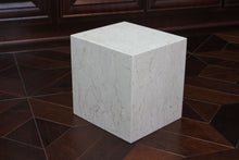 Load image into Gallery viewer, Extra-Large/Companion 500 Cub. In. Cream/Tan Color Marble Funeral Cremation Urn
