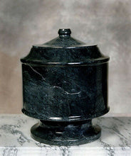 Load image into Gallery viewer, Lasting Tribute Black Colored Ebony Marble Funeral Cremation Pet Urn
