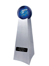 Load image into Gallery viewer, Detroit Lions Football Championship Trophy Large/Adult Cremation Urn 200 Cubic Inches
