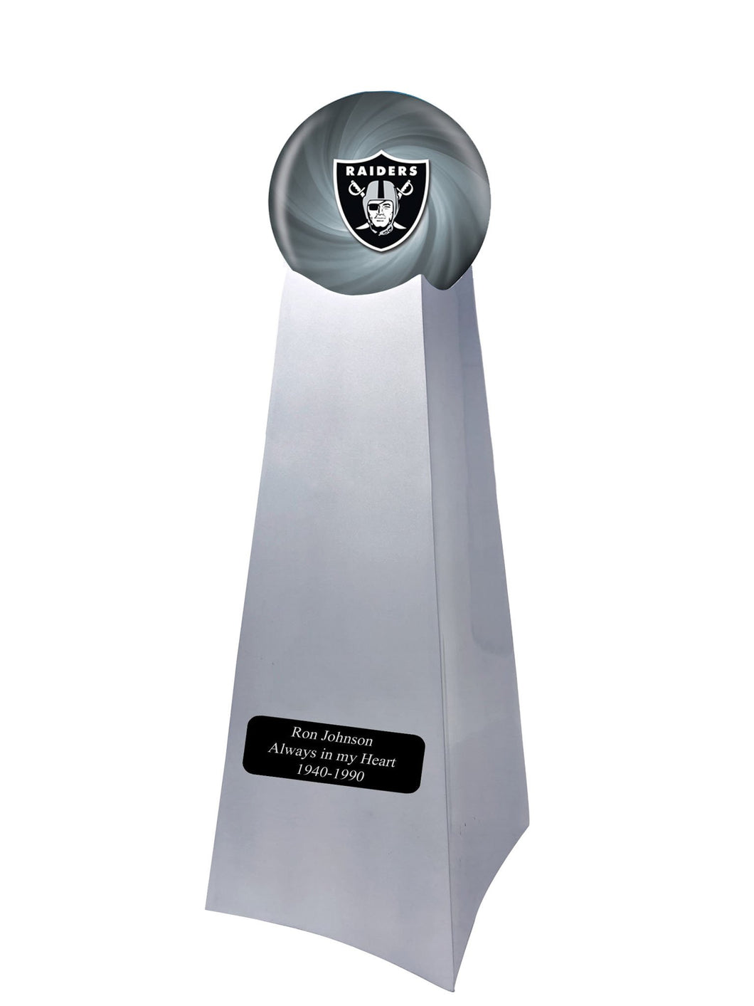 Las Vegas Raiders Football Championship Trophy Large/Adult Cremation Urn 200 Cubic Inches