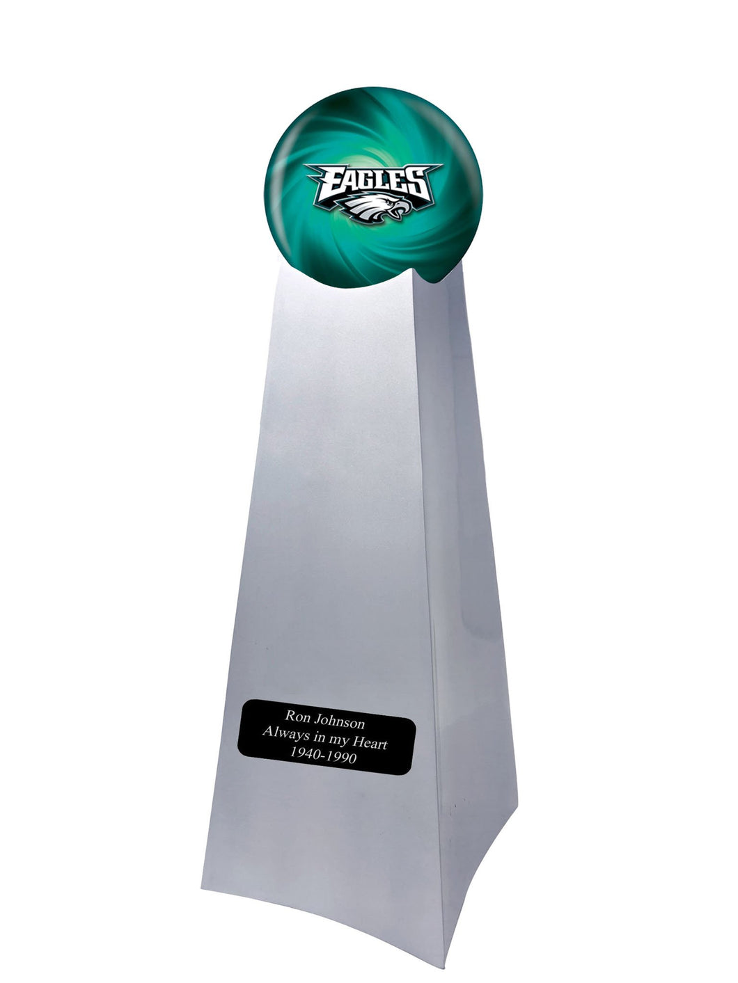 Philadelphia Eagles Football Championship Trophy Large/Adult Cremation Urn 200 Cubic Inches