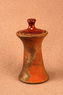 RAKU Unique Ceramic Companion Small/ Keepsake Funeral Cremation Urn #I0015