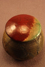 Load image into Gallery viewer, RAKU Unique Ceramic Companion Small/ Keepsake Funeral Cremation Urn #K003
