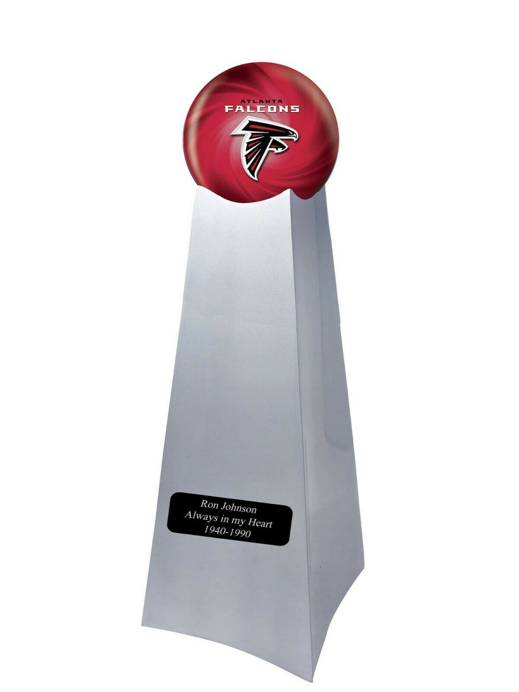 Atlanta Falcons Football Championship Trophy Large/Adult Cremation Urn 200 Cubic Inches