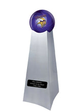 Load image into Gallery viewer, Minnesota Vikings Football Championship Trophy Large/Adult Cremation Urn 200 Cubic Inches
