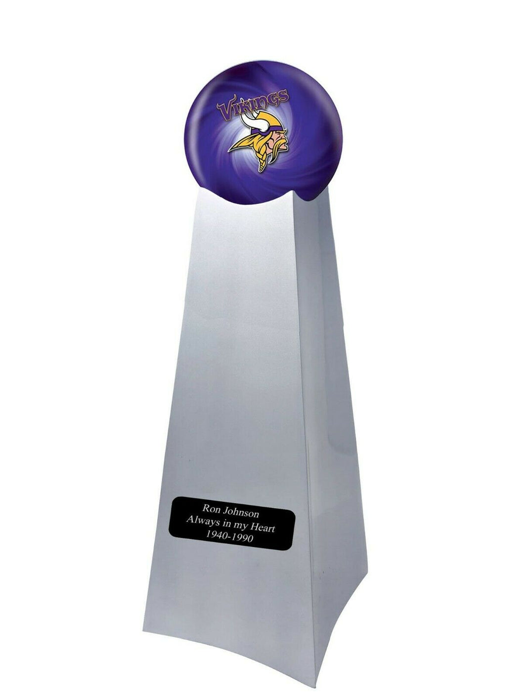 Minnesota Vikings Football Championship Trophy Large/Adult Cremation Urn 200 Cubic Inches